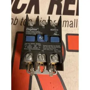 Dayton Contactor 6GNX4 Electrical Parts, Misc.